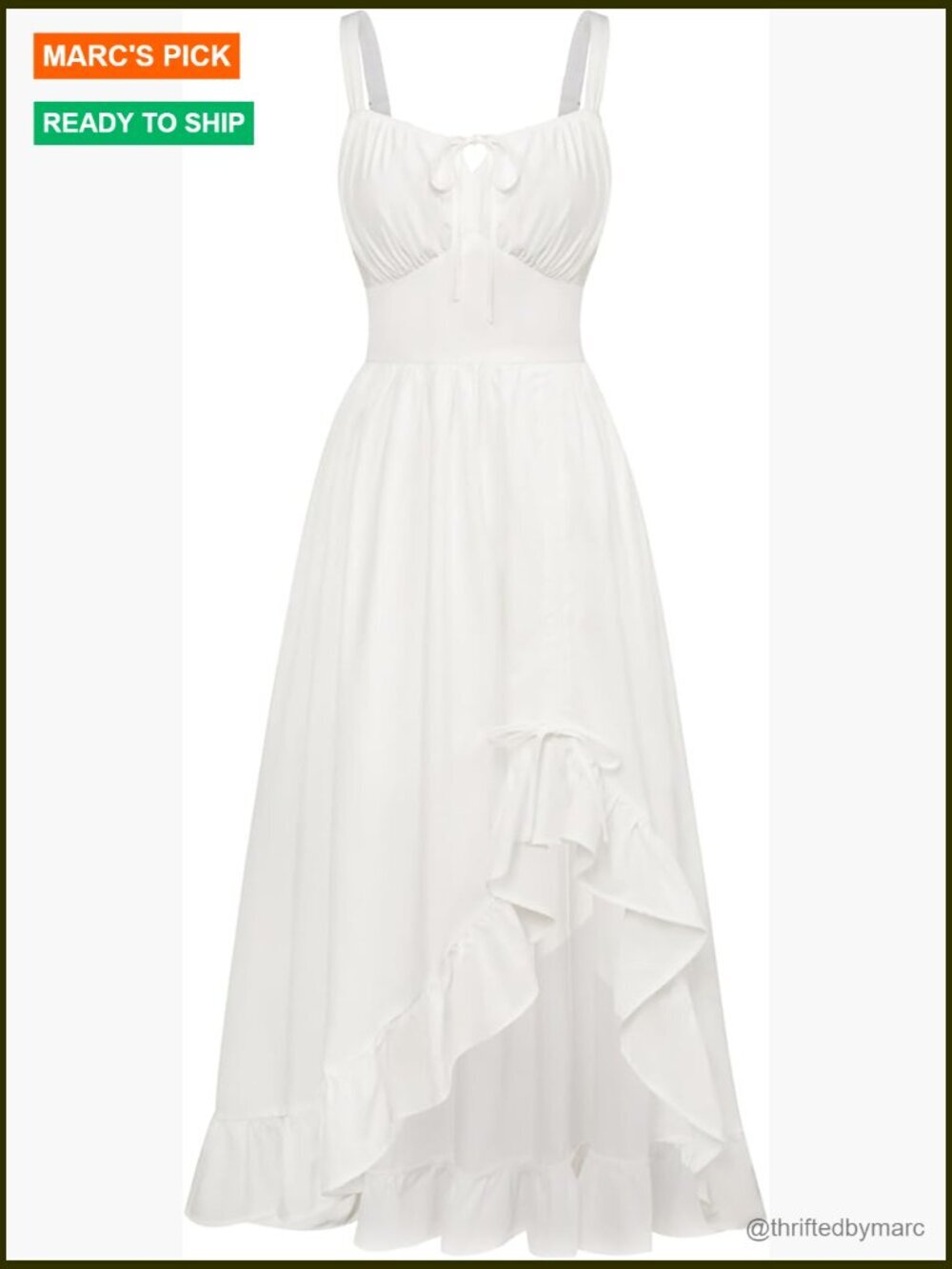 Renaissance Corset Dress Sleeveless Flowy Milkmaid Sundress with Pockets